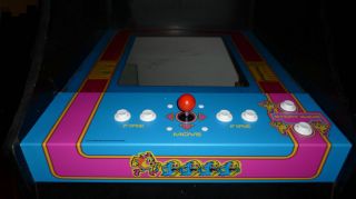 Multicade Ms Pac Man Control panel overlay Without trackball 2