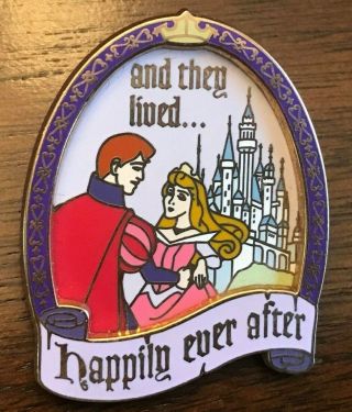 Disney Pin 31279 Wdw - Happily Ever After Series Princess Aurora & Prince 3d