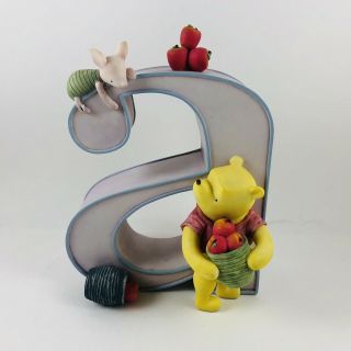 Classic Winnie The Pooh Disney Alphabet Letter,  Ceramic,  Michel & Co - Letter A