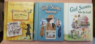 Girl Scout Vintage Set Of 3 Tins From The Nut Ashdon Farms