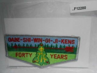 Gabe Shi Win Gi Ji Kens Lodge 374 40th Anniversary F12280