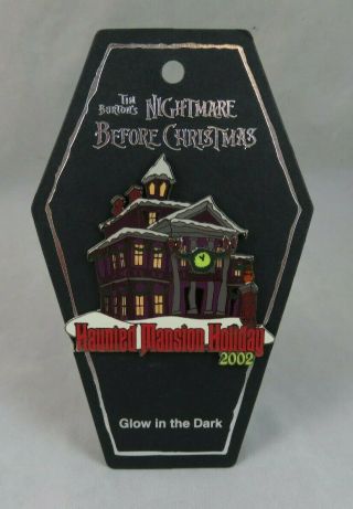 Disney Disneyland Pin - Haunted Mansion Holiday 2002 Nightmare Before Christmas