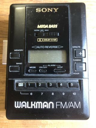 Vintage Sony Cassette Walkman - Wm - Bf65