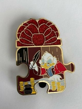 2019 Mickey’s Christmas Carol Mystery Puzzle Scrooge Disney Pin Le (b9)