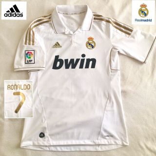 Real Madrid Football Shirt (m) Ronaldo Cr7 Vintage Adidas Jersey