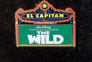 Dsf Disney Pin El Capitan Marquee The Wild 2006 Le 300