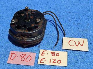 Ami D80 E80 E120 Mechanism Turntable Motor H - 2045,  115 Volt A.  C.  60 Cycle,  Ok