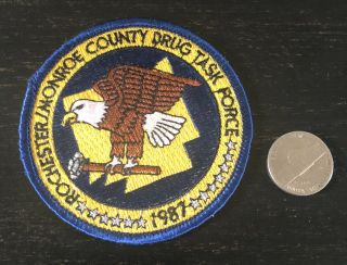 Rochester Ny Monroe County Drug Task Force 1987