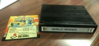 Arcade World Heroes Neo Geo Mvs & Mini Marquee