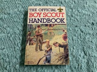 The Official Boy Scout Handbook Ninth Edition 1979 Norman Rockwell Cover