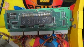 Williams System 3 - 6 Pinball Display Board Set As - Is
