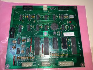 Gottlieb System 3 Mpu/cpu Board - As - Is