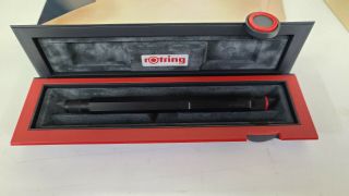Vintage Rotring Rollerball Pen And Case 3 502620