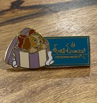 Walt Disney Collectors Society Lady And The Tramp Pin 1999