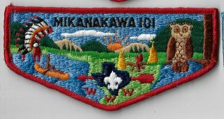 Oa - Mikanakawa Lodge 101 - S6 - 1970s Issue.