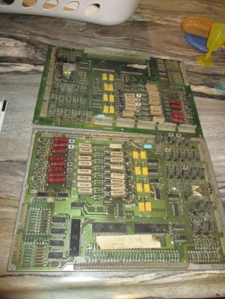 Two Williams System 3 - 7 Pinball Driver Boards