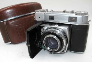 Vintage Kodak Retina Iiic W/schneider Retina - Xenon C 50mm F2 Lens.  Meter