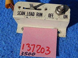 Wurlitzer 3500 3510 3560 Scan Switch 137203 And Bracket Assembly 136414