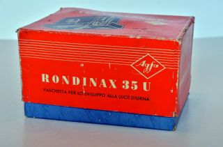 Vintage AGFA Rondinax 35U Daylight Developing Tank for 35mm Film,  Instructions 2