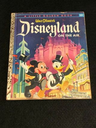 Vintage 1955 A Little Golden Book Walt Disney 