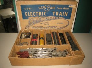 Vintage Marx /sears Happi Time Electric Train Set 05948 Mj1