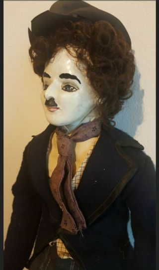 vintage CHARLIE CHAPLIN mannequin figure doll 2