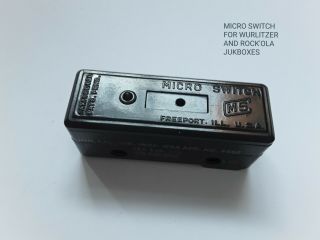 Micro Switch For Wurlitzer 