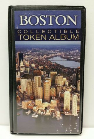 Boston Ma National Park Service Nps Collectible Coin Token Album Holds 30
