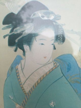 Oriental Geisha Print Chinese Japanese
