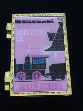 Disney Dlr - Attraction Posters - Disneyland Railroad Main Street Station Pin