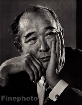 1969/83 Vintage 11x14 Akira Kurosawa Japan Director Producer Photo Yousuf Karsh