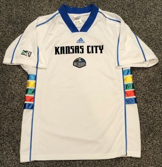 Kansas City Wizards Authentic Vintage Adidas Jersey (size: Mens M/l) Sporting Kc