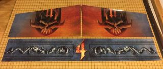 Mortal Kombat 4 Arcade Control Panel Box Art Artwork Decal Mk4 Nos Cpo Midway