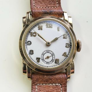 Vintage 1930s Art Deco Sussex Men’s Watch - As 554