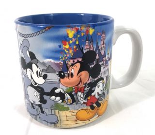 Mickey Mouse Disney World Disneyland Coffee Mug 60th Birthday Cup A38