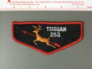 Boy Scout Oa 253 Tsisqan Flap 7463jj