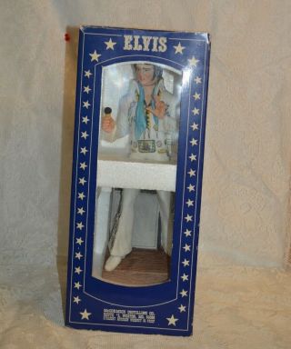 Vintage Elvis Presley Mccormick Decanter Music Box With Box