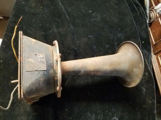 Antique Vintage Edwards & Company Siren Horn Alarm 10 - 1/2 " Long