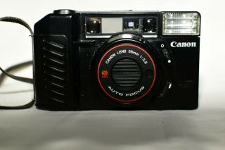 Retro Vintage Canon Sure Shot Af35m Ii Autoboy 38mm F2.  8