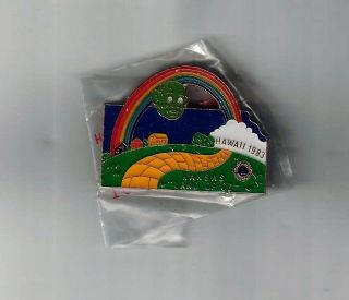 Vintage 1983 Hawaii Lions Club Pin Kansas Land Of Oz In Bag