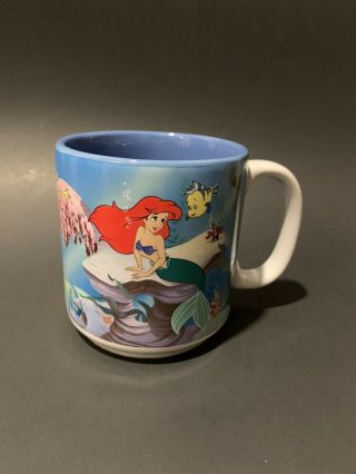 Vintage Walt Disney Classic The Little Mermaid Coffee Mug