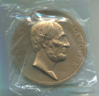 Abraham Lincoln 3 " Bronze Medal