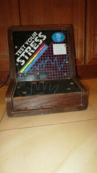 Vintage Stress Tester Arcade Machine