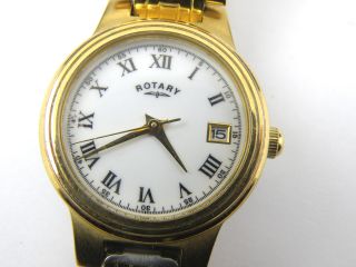 Ladies Vintage Gold Plated Rotary 10310 Dress Watch
