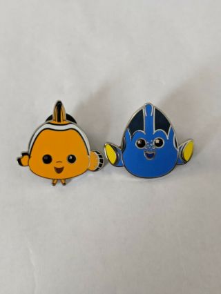 Finding Nemo Dory Wishable Pin Set Disney Pin Trading