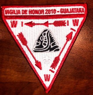 Oa Yokahu Lodge 506 Vigil Patch - Vigilia De Honor 2010 Guajataka