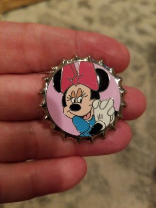 Disney Pin Wdw Character Bottle Cap Mystery Minnie Mouse Le 500 69849