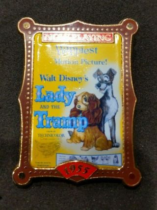 Disney Store 100 Years Of Dreams Pin 80 Lady And The Tramp Poster 2001