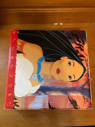 Disney Take A Tape Along 6 Cassettes & Pocahontas Read Along Books With Case