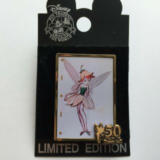 Wdw - 50 Years Of Tinker Bell Series Pin 3 March Le 5000 Disney Pin 20230